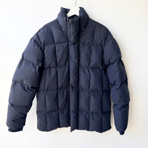 Alex Eagle Sporting Club The Richmond Puffer Jacket Men’s Size S Navy - Picture 3 of 16